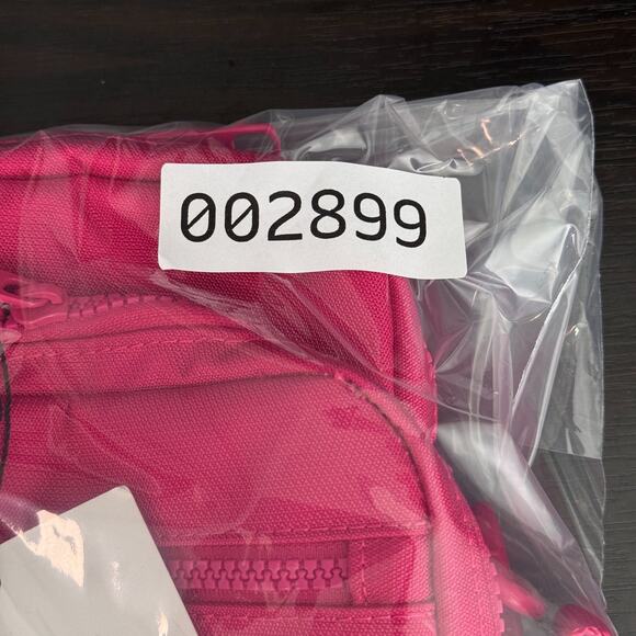 Calpak Stevyn Mini Crossbody Bag Dragon Fruit Pink Adjustable Womens Travel NEW - Picture 8 of 8